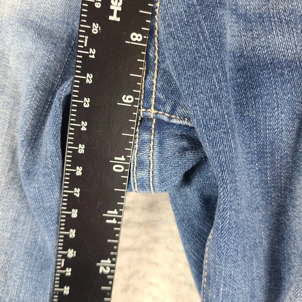 Buckle Jeans Womens 30 Blue Harper Capri Medium Wash BKE Denim *